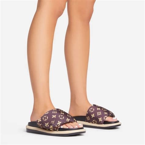 louis vuitton pillow slides dupe